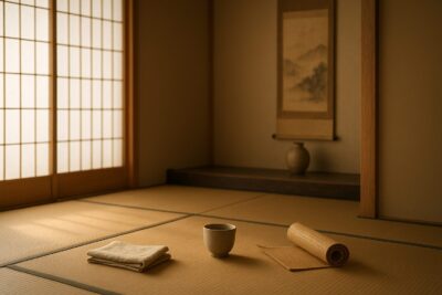 畳のある暮らしで育てる小さな境界線—日常に取り入れる三つの儀式