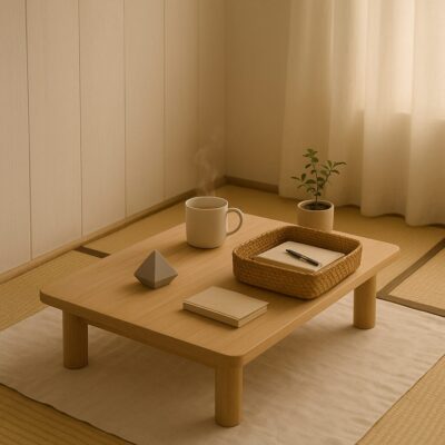 夜の5分を整える「アナログかご習慣」とCODE-Xのある和の時間